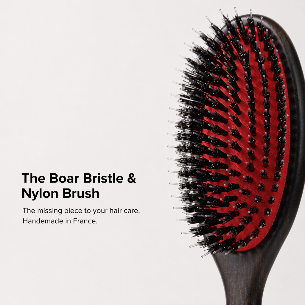 The Boar Bristle and Nylon Brush